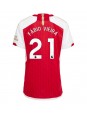 Arsenal Fabio Vieira #21 Heimtrikot für Frauen 2023-24 Kurzarm